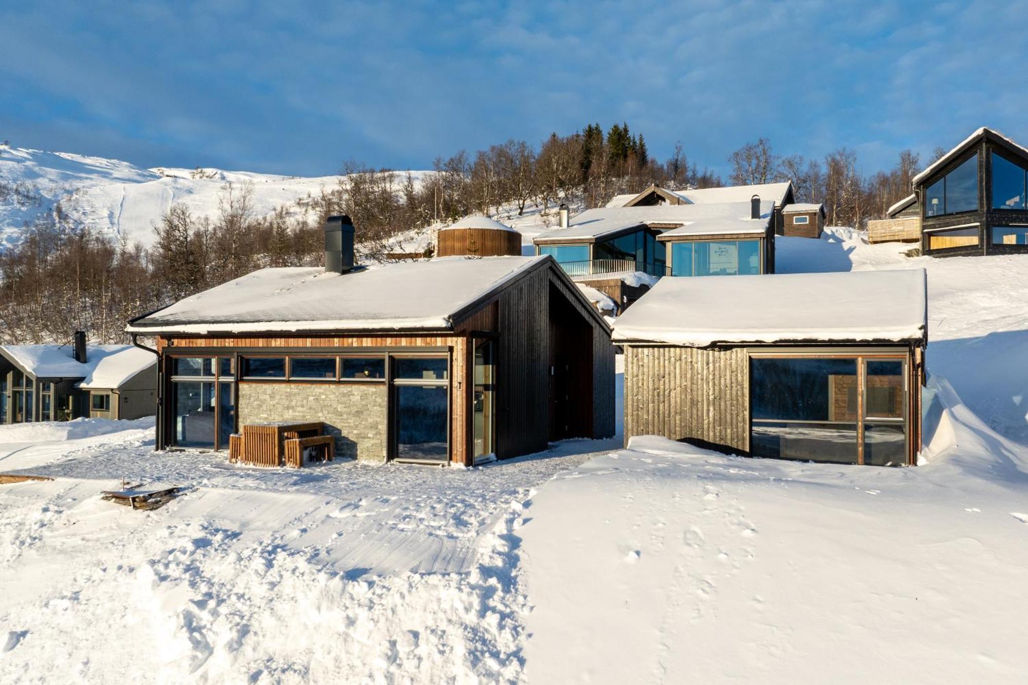 Exclusive Mountain Cabin With Spectacular Views At The Top Of Hodlekve With Possibility Of Extra Unit Sogndal Bagian luar foto